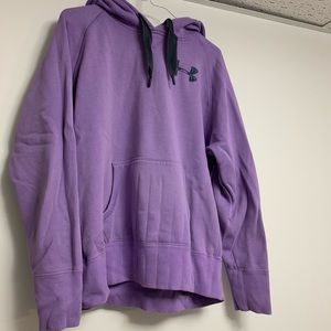 UA hoodie (storm - super warm!!) size L